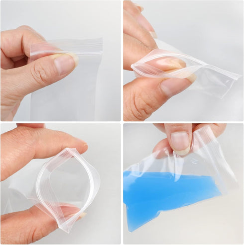 700 Count 2x3 Inch Small Plastic Bags, 1.4 Mil Resealable Ziplock Baggies for Packaging
