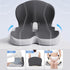 Generic Orthopedic Cushion, Seat Cushion - Car Cushion with L Shaped Ergonomic Design, Memory Foam Seat Cushion