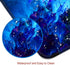 Gaming Mouse Pad, Large Non-Slip Rubber Base Mousepad, 31.5x11.8inch Desk Pad with Stitched Edges, Galaxy