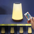 13 Dimmable Touch Bedside Table Lamp, RGB Color Changing RGB Night Light, Small Lamp for Bedroom, LED Lamp with Warm