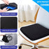 Helishy 17x17inch Extra Large Gel Seat Cushion, Double Thick Egg Gel Cushion for Pressure Pain Relief, Breathable
