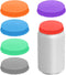 Dirvcp 6 PCS Silicone Soda Can Lids,6 Color BPA-Free Reusable Silicone Can Covers,