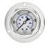 PIC Gauges PRO-204L-254M Panel Mount Glycerin Filled Industrial Pressure Gauge, 2.5" Dial, 0/1000 psi Range