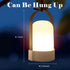 LED Outdoor Rechargeable Lantern Table Lamp, Small Battery Powered Portable Night Light, Cordless Desk Lamp (6.2inch,