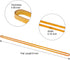 Large Rubber Bands 150pcs - Strong Elastic Rubber Bands for Office Supply, Trash Can, File Folder, Perfect for Home