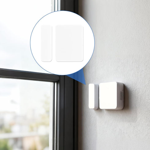 Sinbana 20 Kits Sensor Replacement Adhesive Pads for SimpliSafe, Safe Entry Sensor Adhesive Stickers Pre-Cut