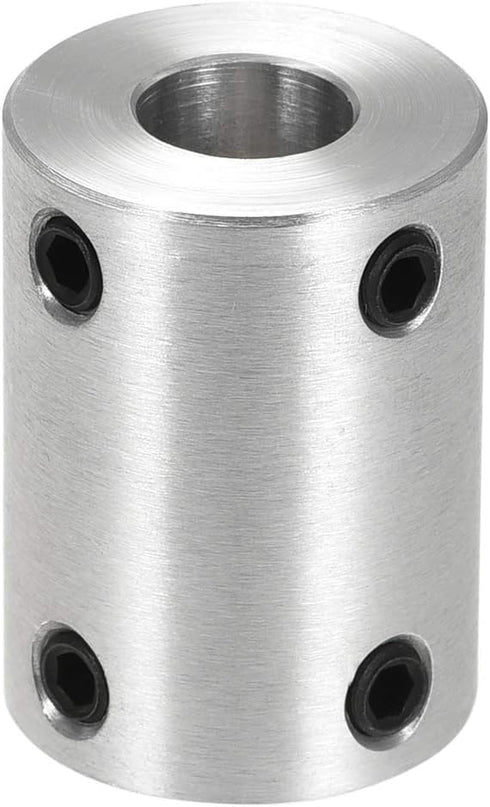 uxcell 6mm to 8mm Bore Rigid Coupling Set - Screw L25XD18 Aluminum Alloy Shaft Coupler Connector for Motor Accessories