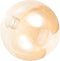 POPETPOP Amber Glass Ball Lampshade Replacement 4.72 Inch Globe Lamp Shade Cover