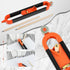 1 Pack Precise Contour Scribe Tool with 2 Pencils, Adjustable Lock for Woodworking Finish Carpenter