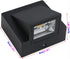3W LED Outdoor Step Down Light Fixture - Black Finish with Cool White Glow