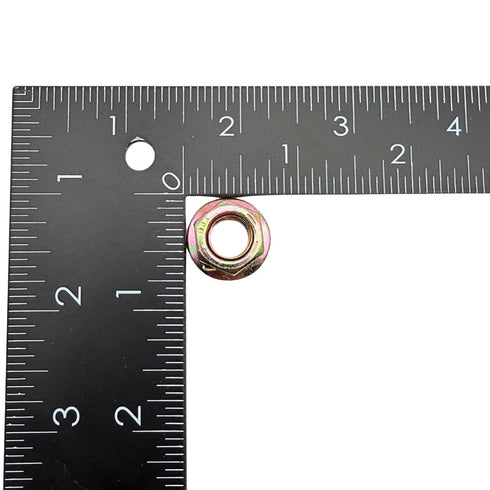 Quantum Forge 3/8"-16 (50 Pack) 8 J995 0.375" Flange Nuts Grade Built-in Washer Nuts Coarse Thread for Fast, Even