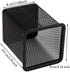 EORTA Black Metal Mesh 3 Pack Square Pen Holders, Pencil Holders, Desk Stationery Organizer Cups