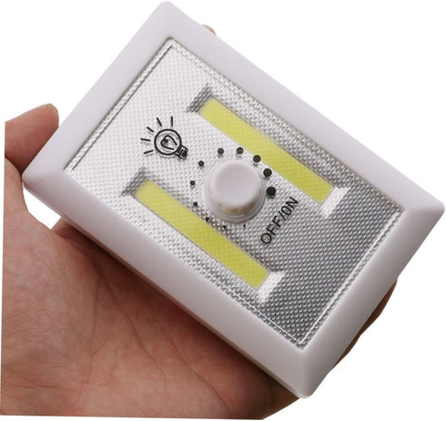 2pcs Bedside Wall Lights Night Light for Corridor Cabinet Wardrobe Bright Cob Switch Lamp for Stairs Indoor Use No