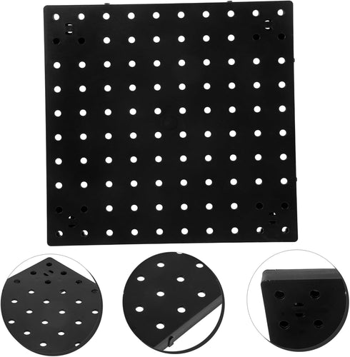 Pegboard Wall Organizer Panel Sturdy Plastic Storage System for Workbench and Garage Simple Installation Strong