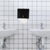 Holibanna Stainless Steel Tissue Hanger Square Bathroom Paper Towel Dispenser for Home Hotel Hand Towel Holder