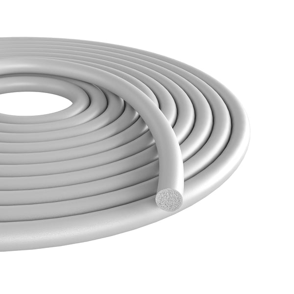 Backer Rod Caulk Saver for Gaps and Joint Filling, EPDM Rubber, 1/2" Diameter x 16.4' Length