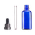 YIZHAO 2oz Blue Glass Dropper Bottles with Glass Dropper, Tincture Bottles for Essential Oils, Aromatherapy, Pack of 12