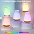 Light,13 5 Dimmable Night RGB Colors & Brightness, USB Rechargeable Desk Lamp, Remote Control Night Light with RGB