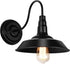 CY-8 Lightess Black Wall Sconces Lighting Gooseneck Industrial Barn Lights Vintage Farmhouse Wall Lamp