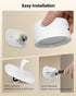 3 360 Dimmable 3 Pack) LED Wall Mounted Lights, Rechargeable Wall Sconces with Remote & Touch Control, Color
