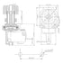 1 Set Pneumatic Switch for Garbage Disposal, 16A On Off Push Button for Bath Tub Spa