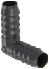 Spears 1406 Series PVC Tube Fitting, 90 Degree Elbow, Schedule 40, Gray, 3/4" Barbed
