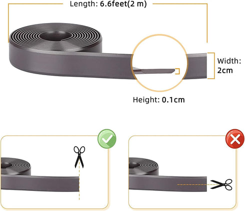 Tikom Boundary Stripes for Robot Vacuum G7000, G8000 and G8000 Pro 6.6ft*2 (2m*2) by Tikom