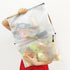 AUSTARK 20 Pcs Waterproof Zipper File Bags, Plastic Mesh Pouch, Board Game Storage Bag for Office School (B4 Size