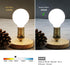 6 Pack G25(G80) Globe LED Light Bulbs, 5W Dimmable 40 Watt Equivalent, 500LM, E26 Base, 4000K Neutral White