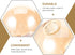 4.72 Inch Angoily Amber Glass Ball Lampshade Replacement Decorative Globe Light Cover for Pendant Floor Table Lamps