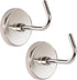 RamPro Magnetic Hooks, 8 Lbs Capacity, Heavy Duty Chrome Plated Hook Set, 2 Pack