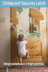 GreaTalent 3PACK Home Security Door Reinforcement Lock Childproof, Add High Security to Home Prevent Unauthorized