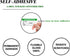 Self Laminating Calibration Labels - 128 Labels, 2 X 1 Inches Write-on Calibration Stickers for NIST, ISO-900