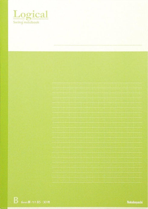 Nakabayashi No B501B-5P Swing Logical Notebook, B5 Size, B Ruled, 5 Books