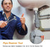 3PCS PVC Pipe Reamer Set for Professional Plumber, PVC Fitting Saver in 1.5in, 2in, and 3in Sizes