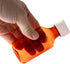 Plastic Amber Liquid Medicine Bottles with Child Resistant Caps, 2oz Pack of 10 Oval Pharmaceutical Prescription Bottles