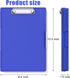 Hongri 8.5 x 11 Clipboard with Storage, Folder Nursing Clipboards Side Opening, Heavy Duty Clipboard with Dual Compartment Storage Box, Smooth Writing for Work, Office & School Supplies(Blue) by Hongri