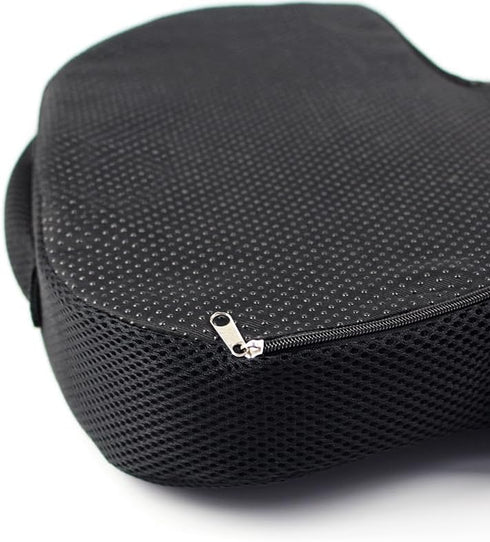 Tailbone, Seat Cushion Orthopedic Memory Foam Non-Slip Coccyx Pillow for Prostate, Sciatica & Lower Back Pain Relief