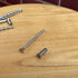 4 Set Sliding Door Handle Screw Post Replacement, M4 x 60mm Phillips Screws with Posts for Cabinet Doors
