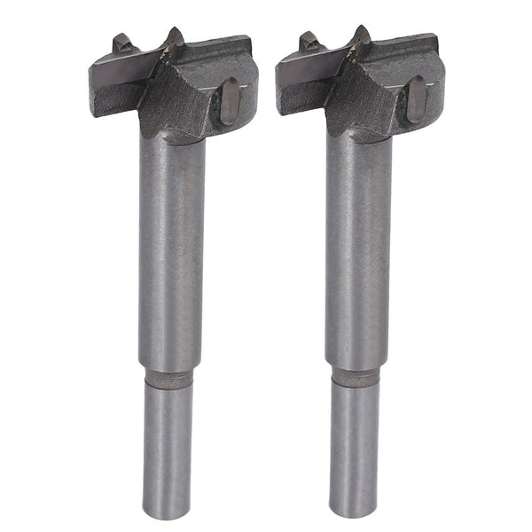uxcell 27mm Forstner Drill Bits - Tungsten Carbide Wood Hole Saw Auger Opener, 2pcs (Gray)