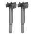 uxcell 27mm Forstner Drill Bits - Tungsten Carbide Wood Hole Saw Auger Opener, 2pcs (Gray)