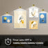 Arixinks 6pcs 3 Dimmable Wall Picture Light Battery Operated, Painting Light with Remote, Wall Picture Lighting