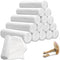 12 Pack Cling Gauze Rolls 4 Inch x 5 Yard, White Rolled