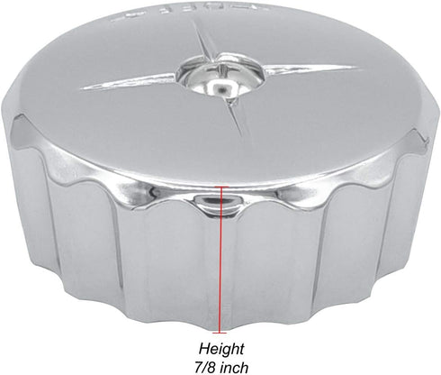 Shower Volume Control Metal Handle Replacement - Stainless Steel Heavy Duty Polished Chrome Finish for Mixet