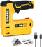 YEAHOME Electric Staple Gun, 2 in 1 Light Duty Brad Nailer/Stapler with USB Charger Cable