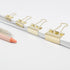 Binder Clip, Paper Binder Clips Assorted Sizes, 84 Pack (Gold) for Office School