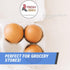 Fresh Eggs Labels (2 inch, Round) - 300 Labels for Farm Fresh Produce, Egg Carton Stickers