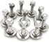 Bolt Fullerkreg 10 Sets Stainless Steel Hex Head Screws, 5/16-18x1-1/4", Bolts and Nuts Kit with Washers