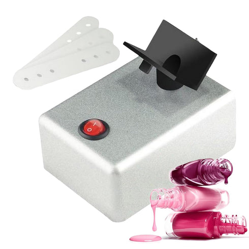 Generic Nail Glow Shaker, Small Multifunctional Liquid Mixer, Automatic Shaking Machine, Precise Gentle Rotation