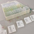 GEEFUNTECH 30 Pcs Microscope Slides Prepared Biology Specimen Lab Sample with Insects Plants Science Learning Home